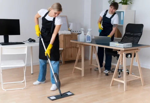 Nettoyage de bureau professionnel à la Clotte
